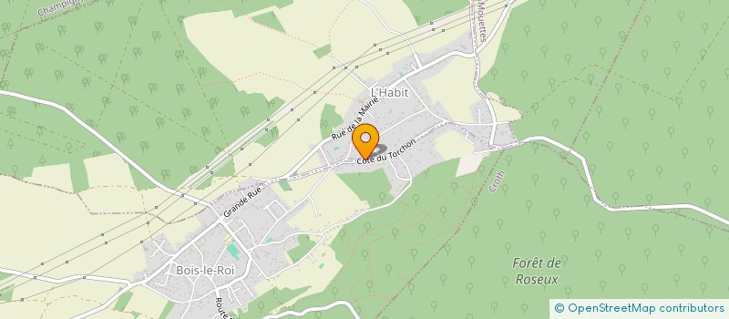 localisation de l'entreprise MONSIEUR BRUNO FEUILLET  L'HABIT