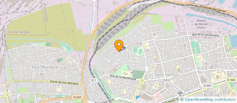 localisation de l'entreprise MONSIEUR BRUNO FEUTRY à DUNKERQUE