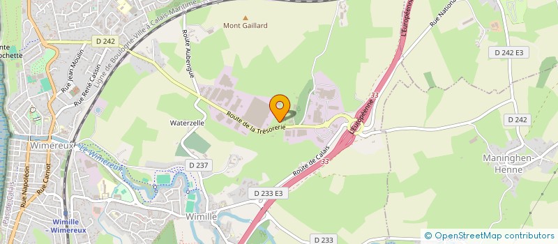 localisation de l'entreprise MONSIEUR BRUNO FEUTRY  WIMILLE