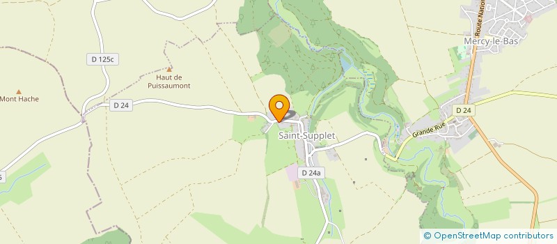 localisation de l'entreprise MONSIEUR BRUNO FINUCCI  SAINT-SUPPLET