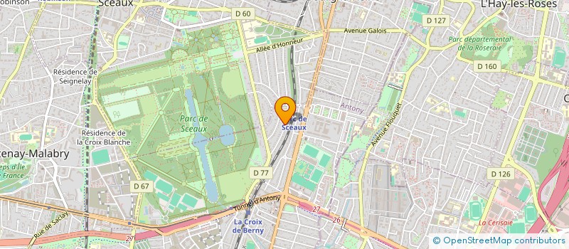 localisation de l'entreprise MONSIEUR BRUNO FITOUSSI à ANTONY