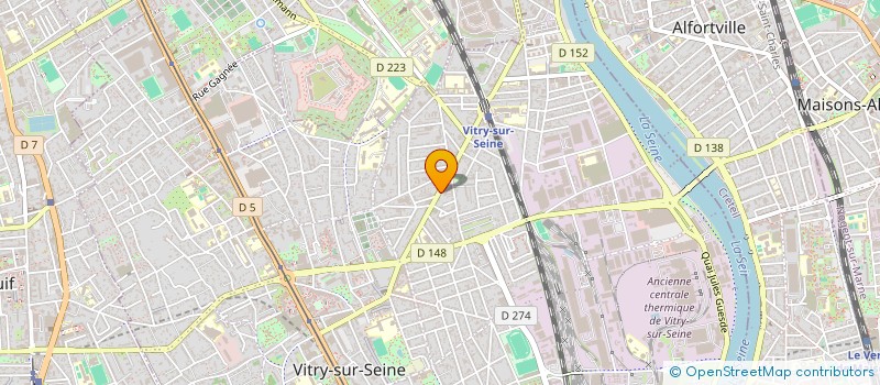 localisation de l'entreprise MONSIEUR BRUNO FITSARANA  VITRY-SUR-SEINE