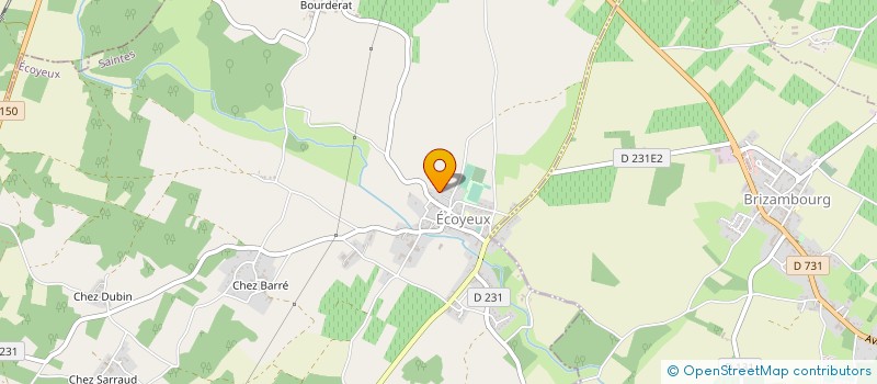 localisation de l'entreprise MONSIEUR BRUNO FLEURIT  SAINT CESAIRE