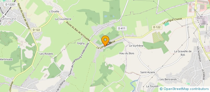 localisation de l'entreprise MONSIEUR BRUNO FLEURY  HARDINVAST