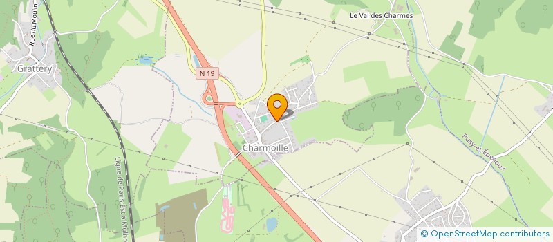 localisation de l'entreprise MONSIEUR BRUNO FLEURY  ECHENOZ-LA-MELINE