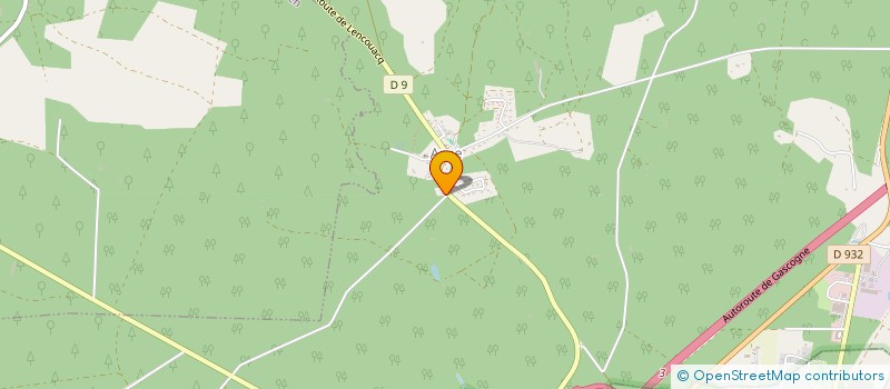 localisation de l'entreprise MONSIEUR BRUNO FONDEVIOLLE  ARUE