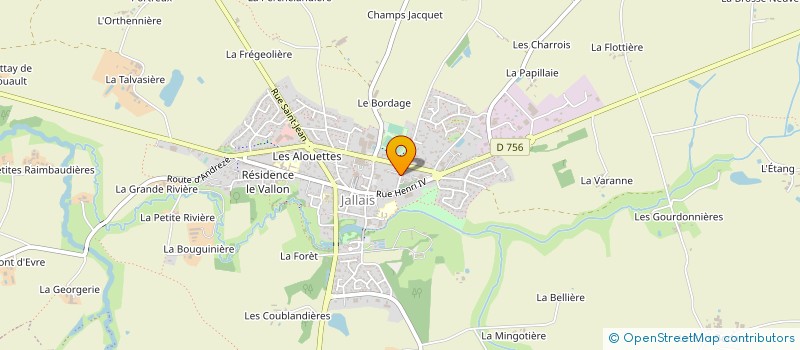 localisation de l'entreprise MONSIEUR BRUNO FONTAINE à BEAUPREAU-EN-MAUGES