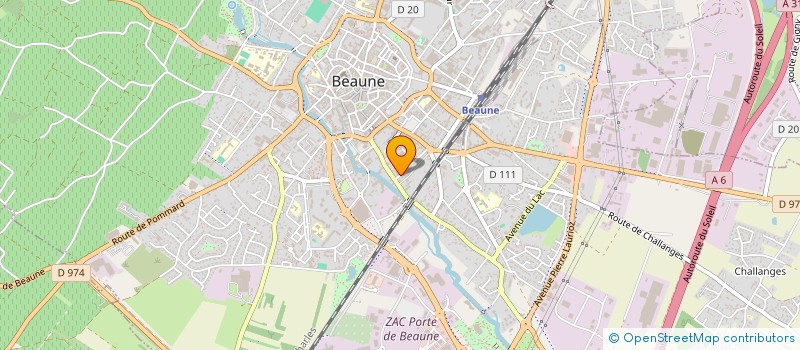 localisation de l'entreprise MONSIEUR BRUNO FOREY à BEAUNE