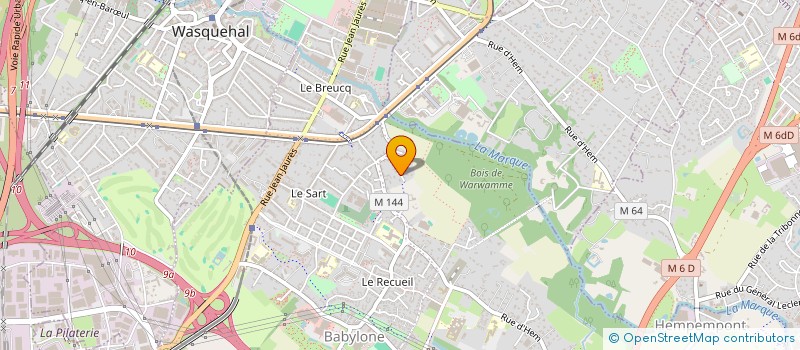 localisation de l'entreprise MONSIEUR BRUNO FORNET  VILLENEUVE-D'ASCQ