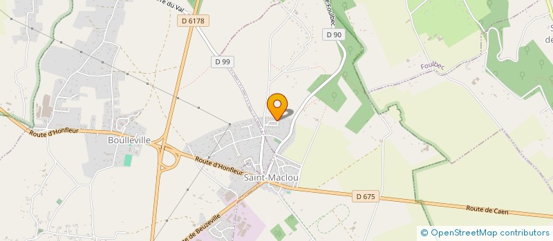 localisation de l'entreprise MONSIEUR BRUNO FORTIER à SAINT-MACLOU