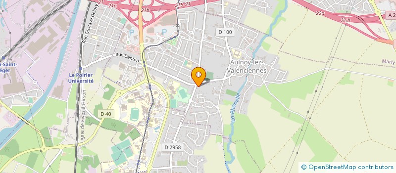 localisation de l'entreprise MONSIEUR BRUNO FOSLIN à AULNOY-LEZ-VALENCIENNES