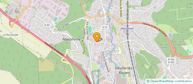 localisation de l'entreprise MONSIEUR BRUNO FOUISNET  MAROMME