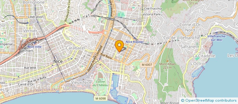 localisation de l'entreprise MONSIEUR BRUNO FOURNIER à NICE