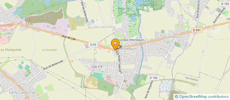 localisation de l'entreprise MONSIEUR BRUNO FOURNIER  ANNEQUIN