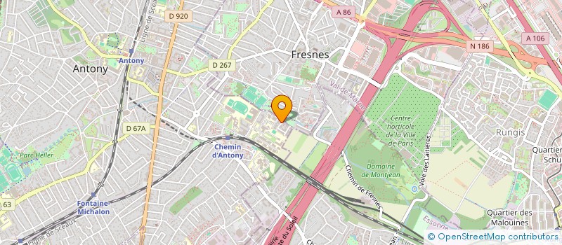 localisation de l'entreprise MONSIEUR BRUNO FRANCOIS à ANTONY