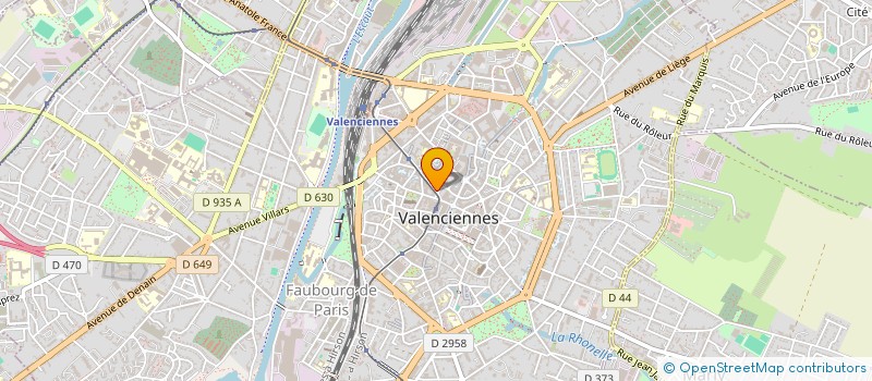 localisation de l'entreprise MONSIEUR BRUNO FRANCOIS à VALENCIENNES