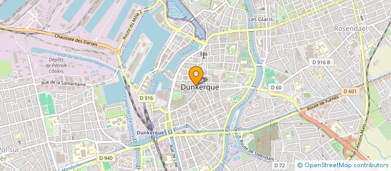 localisation de l'entreprise MONSIEUR BRUNO FRANCQ à DUNKERQUE