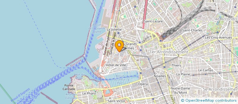 localisation de l'entreprise MONSIEUR BRUNO FRAYSSE à MARSEILLE