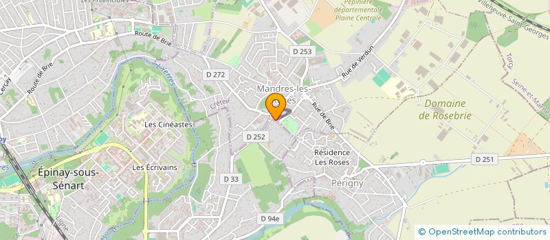 localisation de l'entreprise MONSIEUR BRUNO FRISELLA  BOUSSY-SAINT-ANTOINE