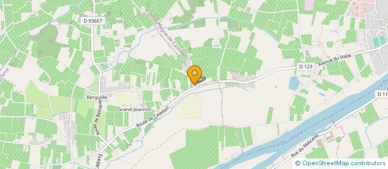 localisation de l'entreprise MONSIEUR BRUNO FRITEGOTTO  SAINTE-TERRE