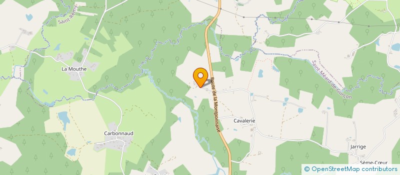 localisation de l'entreprise MONSIEUR BRUNO FROIDEFOND  VILLEFRANCHE-DE-LONCHAT