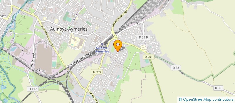 localisation de l'entreprise MONSIEUR BRUNO FURGEROT  AULNOYE-AYMERIES