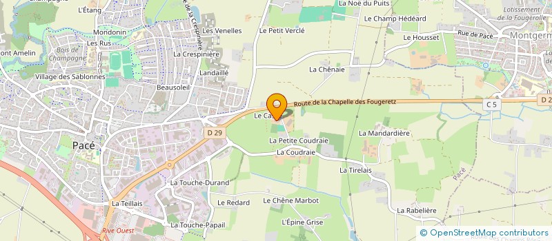 localisation de l'entreprise MONSIEUR BRUNO GAILLARD à PACE