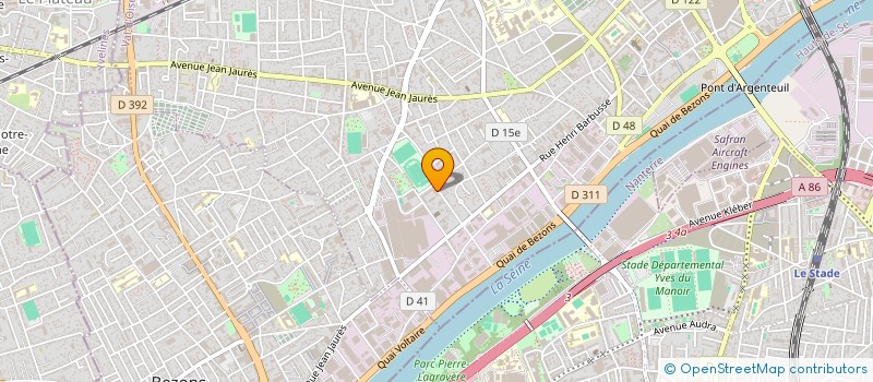 localisation de l'entreprise MONSIEUR BRUNO GAISNE à ARGENTEUIL
