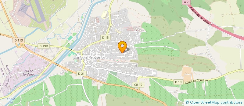 localisation de l'entreprise MONSIEUR BRUNO GALAIS à LANCON-PROVENCE
