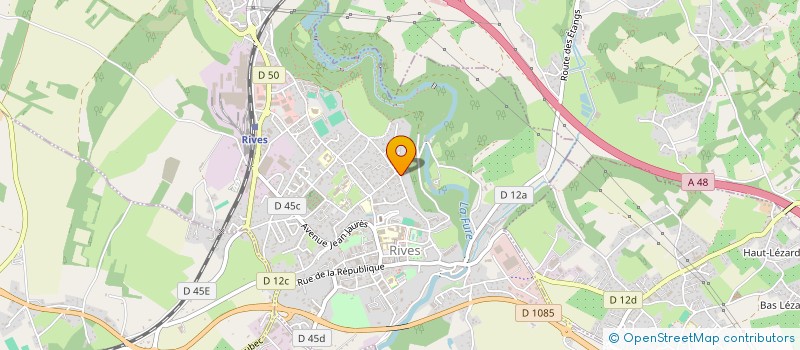 localisation de l'entreprise MONSIEUR BRUNO GALATIOTO  RIVES