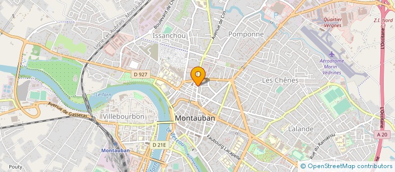 localisation de l'entreprise MONSIEUR BRUNO GALBES  MONTAUBAN