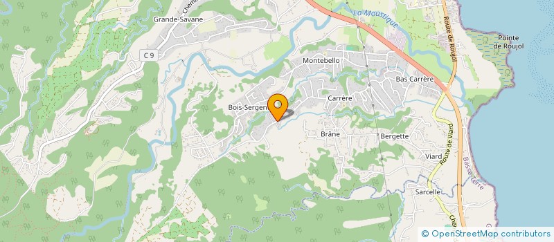 localisation de l'entreprise MONSIEUR BRUNO GALVANI  PETIT BOURG