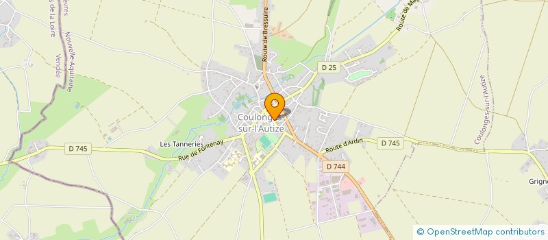 localisation de l'entreprise MONSIEUR BRUNO GARANDEAU à COULONGES-SUR-L'AUTIZE