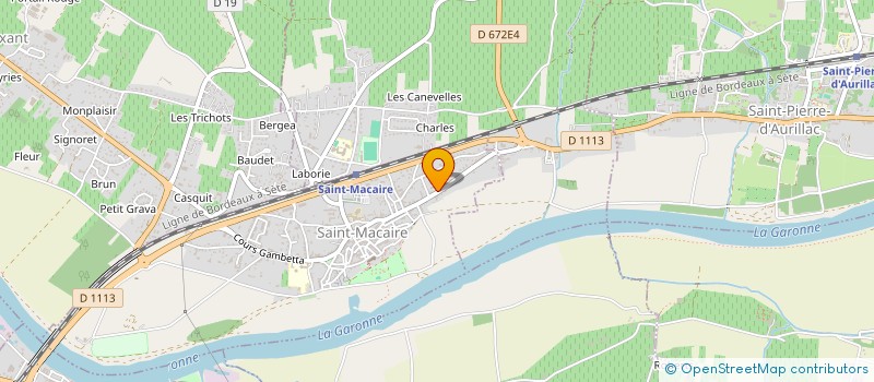 localisation de l'entreprise MONSIEUR BRUNO GARBAY à SAINT-MACAIRE