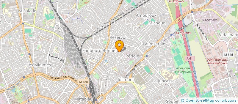 localisation de l'entreprise MONSIEUR BRUNO GARCIA à TOULOUSE