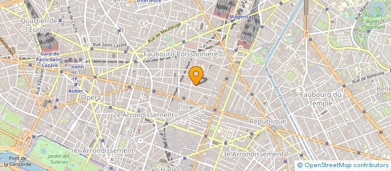 localisation de l'entreprise MONSIEUR BRUNO GARCIN  PARIS