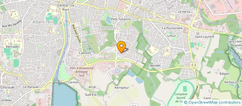 localisation de l'entreprise MONSIEUR BRUNO GARIN à VANNES