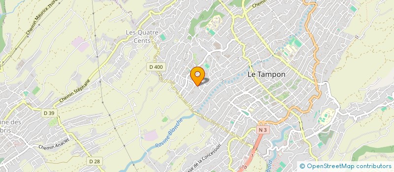 localisation de l'entreprise MONSIEUR BRUNO GASPARD  LE TAMPON