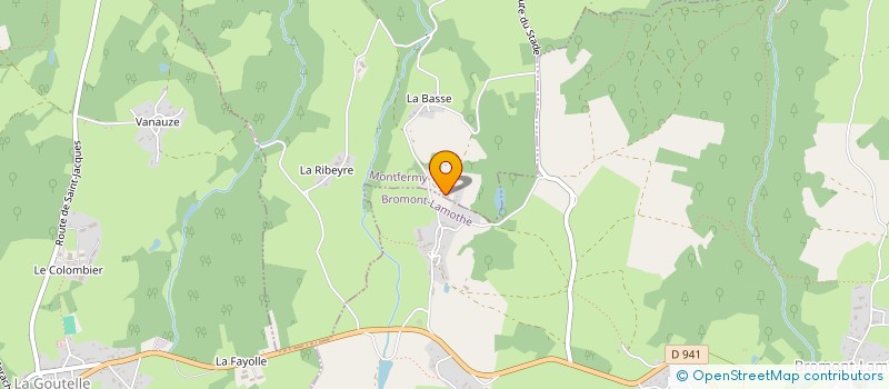 localisation de l'entreprise MONSIEUR BRUNO GATHIE  MONTFERMY