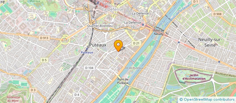 localisation de l'entreprise MONSIEUR BRUNO GAUCHOUX  PUTEAUX