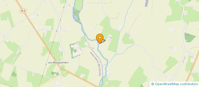 localisation de l'entreprise MONSIEUR BRUNO GAUDET  SAINT-COSME-EN-VAIRAIS