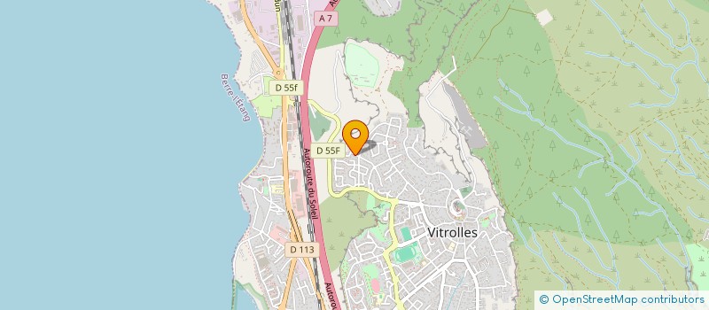 localisation de l'entreprise MONSIEUR BRUNO GAUTHIER  VITROLLES