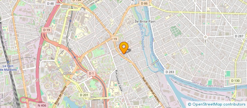 localisation de l'entreprise MONSIEUR BRUNO GAUTIER  CRETEIL