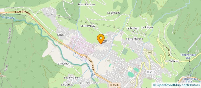 localisation de l'entreprise MONSIEUR BRUNO GEISSERT à UGINE