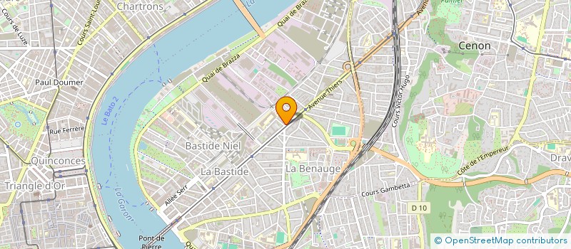 localisation de l'entreprise MONSIEUR BRUNO GENESTE  BORDEAUX