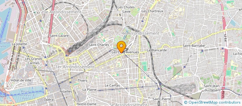 localisation de l'entreprise MONSIEUR BRUNO GENNATIEMPO à MARSEILLE