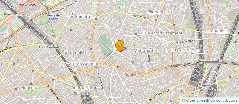 localisation de l'entreprise MONSIEUR BRUNO GEX  PARIS