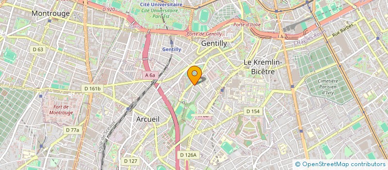 localisation de l'entreprise MONSIEUR BRUNO GHANEM  GENTILLY