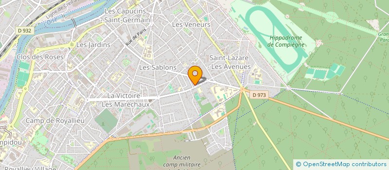 localisation de l'entreprise MONSIEUR BRUNO GHISLERI à COMPIEGNE