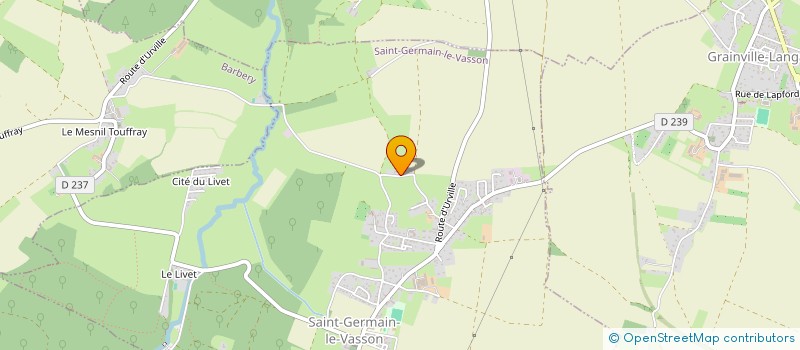localisation de l'entreprise MONSIEUR BRUNO GIARD  SAINT-GERMAIN-LE-VASSON